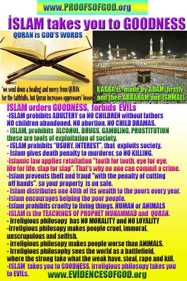 Proofs and Evidences of God, God exists proofs, God is real proofs and evidences, Proofs of God's existance